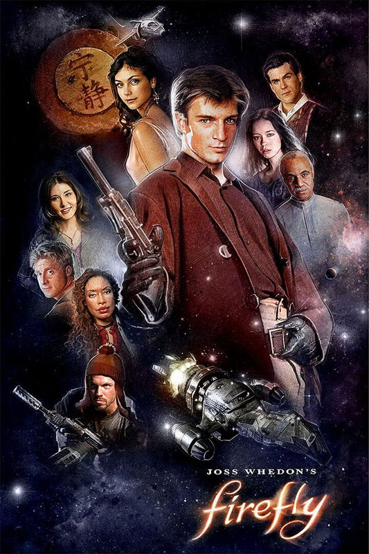 Firefly Science Fiction Tv Series Classic Movie Jigsaw Puzzle