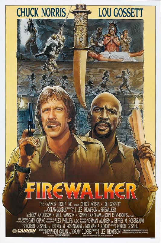Firewalker 01 Movie Magnet