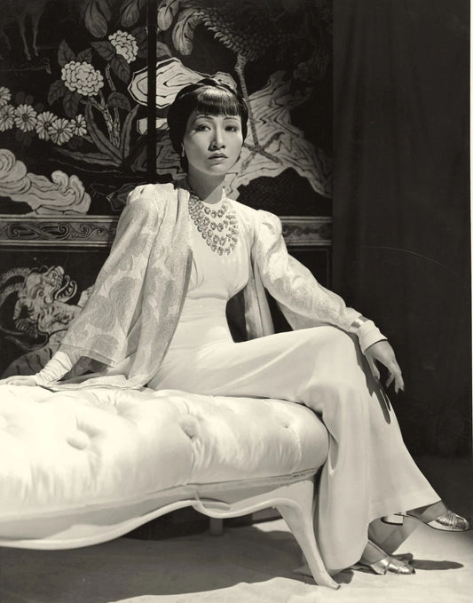 First Asian American Actress Anna May Wong 1930S Picture Magnet Print