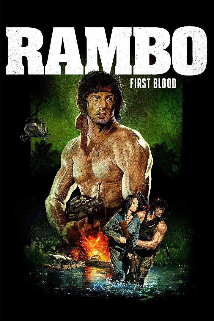 First Blood Action Battle Movie Wall Indoor Room Outdoor Jigsaw Puzzle Jigsaw Puzzle
