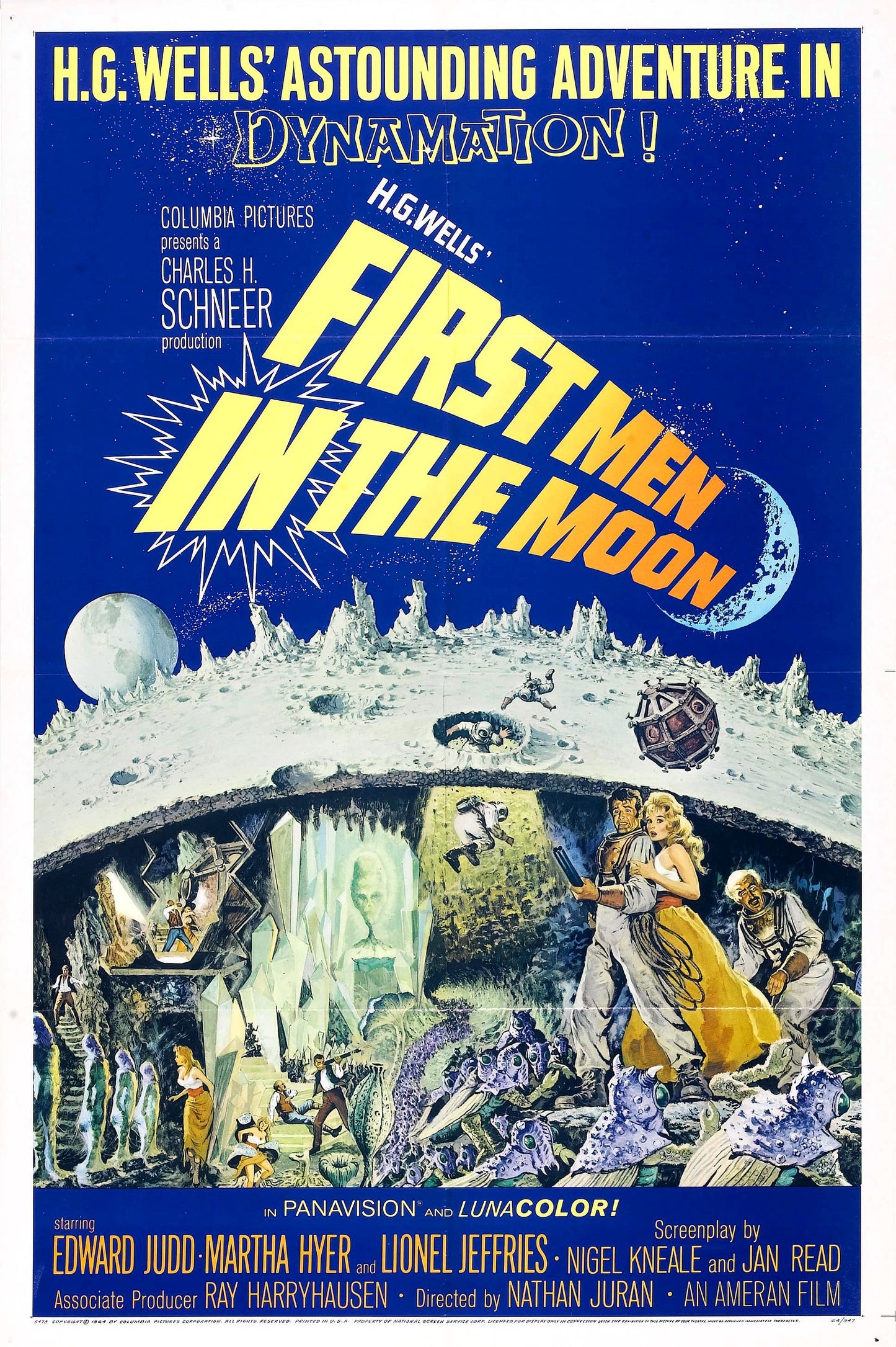 First Men In Moon 01 Movie Magnet