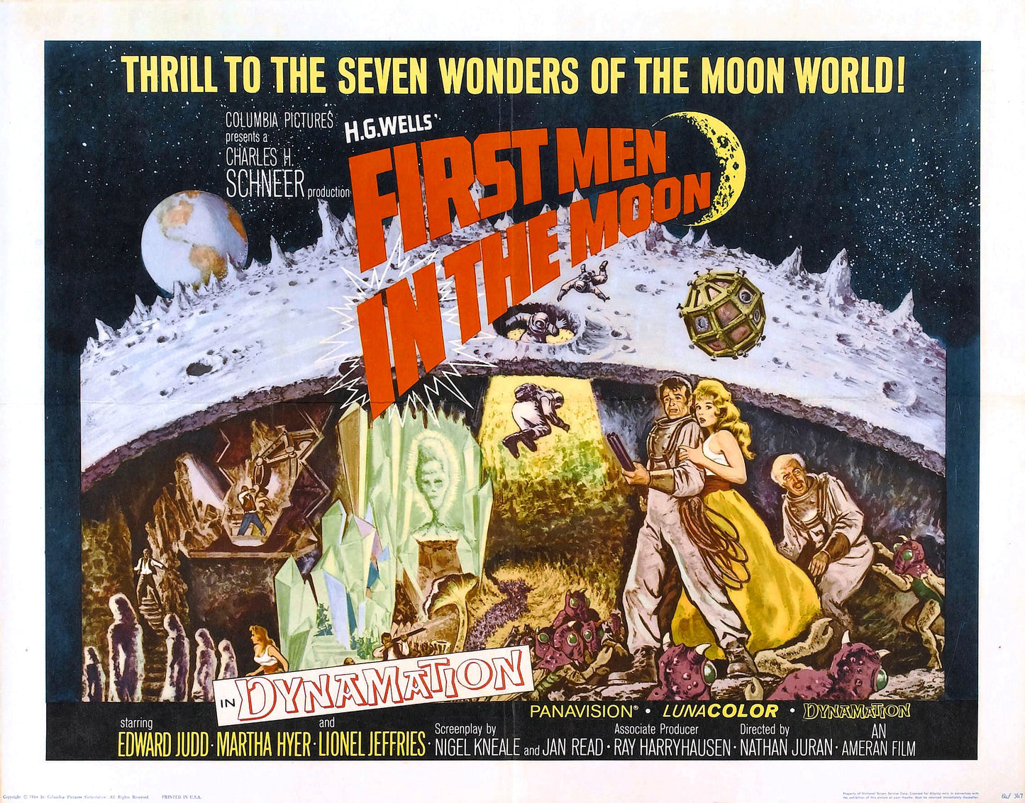 First Men In Moon 02 Movie Keychain