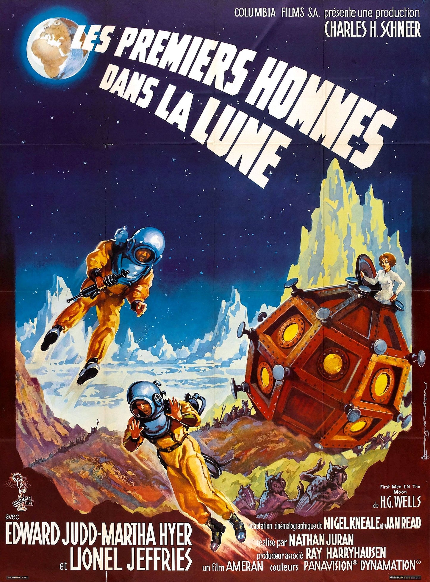 First Men In Moon 05 Movie Magnet
