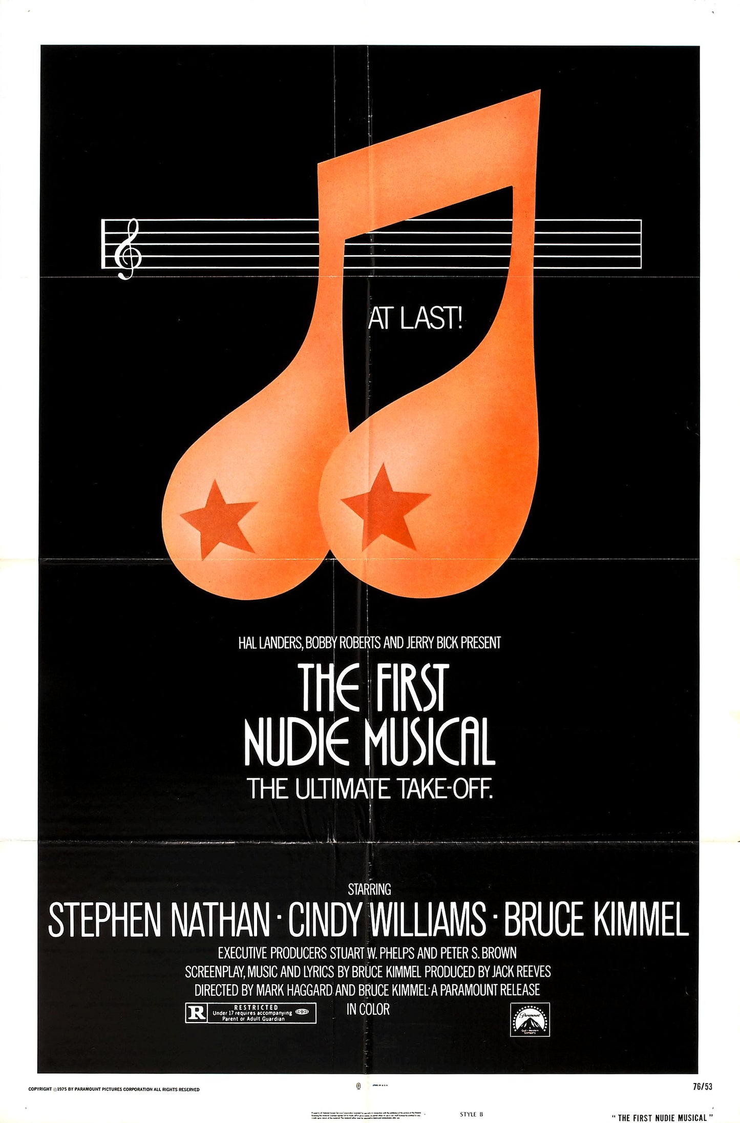 First Nudie Musical 02 Movie Magnet