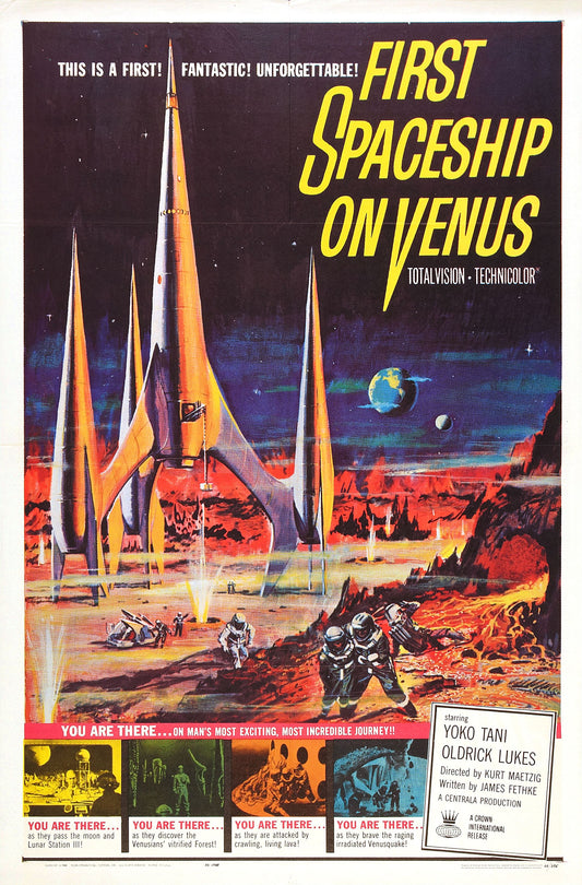 First Spaceship On Venus 01 Movie Magnet
