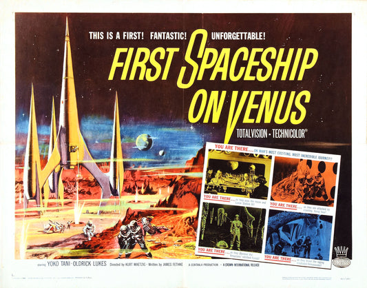 First Spaceship On Venus 02 Movie Magnet