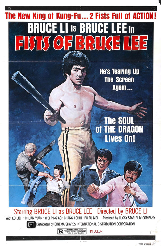 Fists Of Bruce Lee 01 Movie Magnet