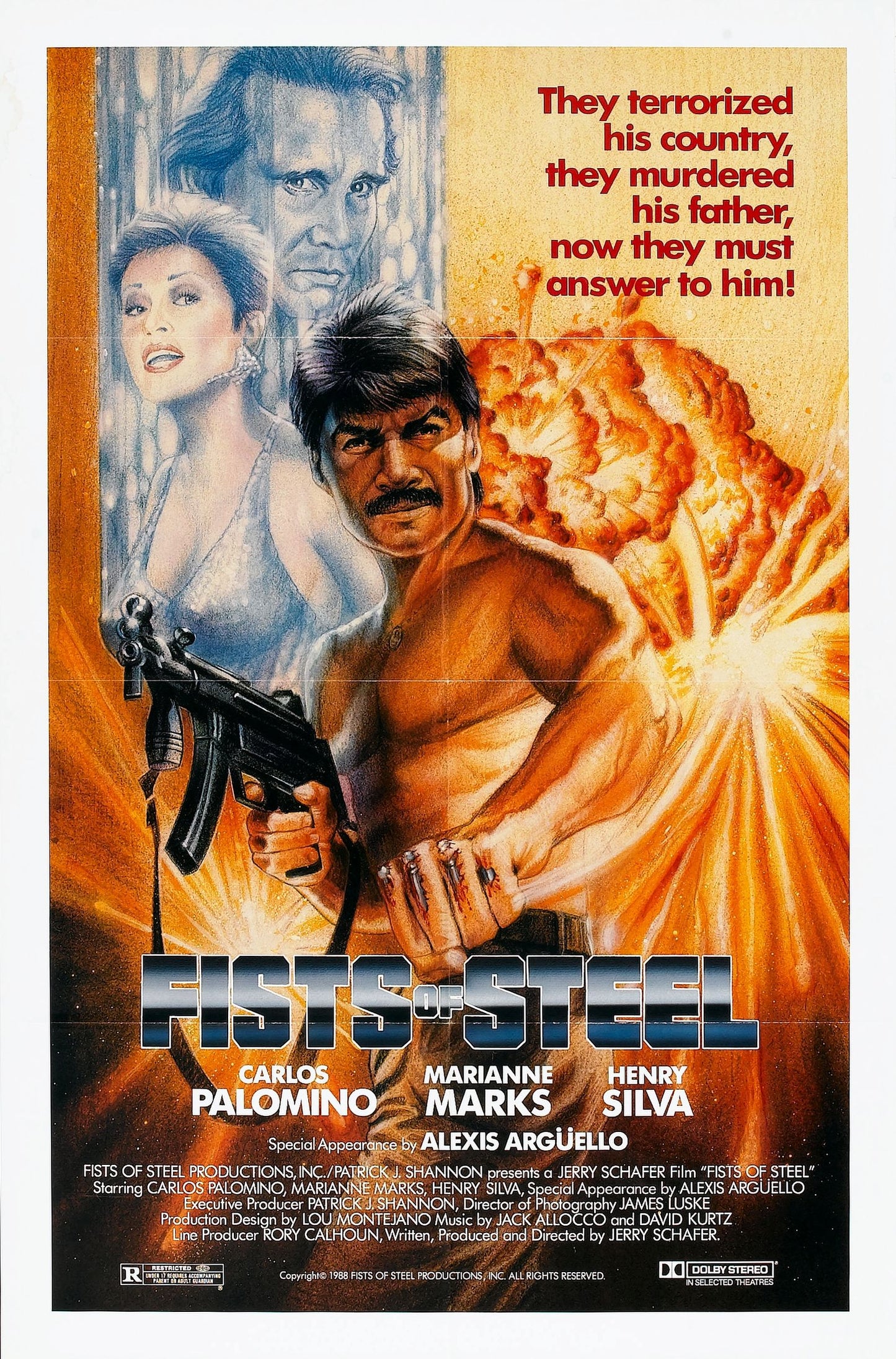 Fists Of Steel 1991 01 Movie Magnet