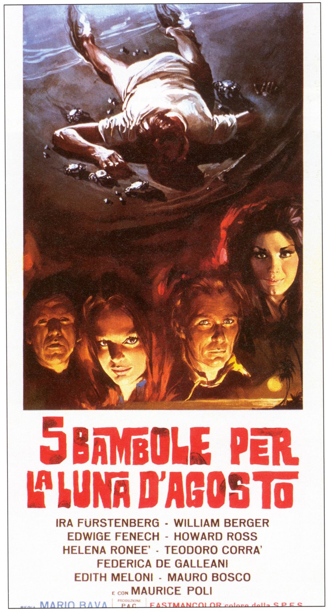 Five Dolls For An August Moon 02 Movie Magnet