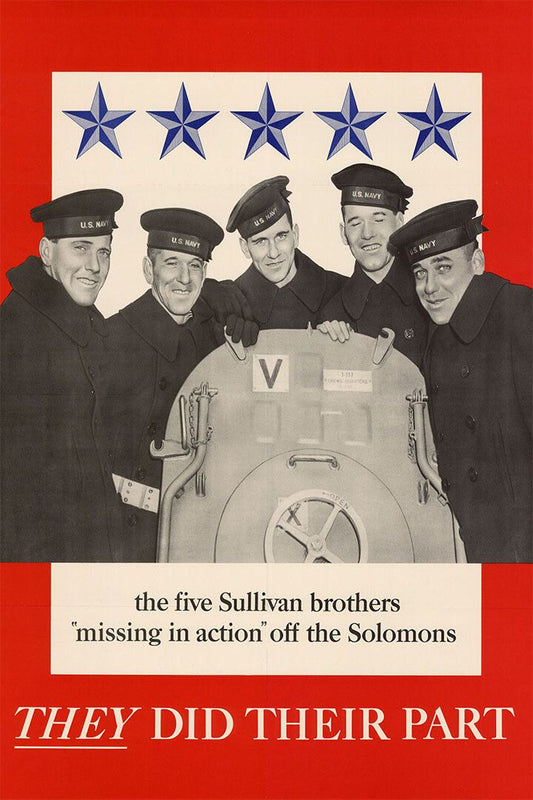 Five Sullivan Brothers Missing In Action Off The Solomons Jigsaw Puzzle
