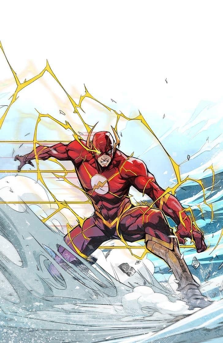 Flash Action Pose (3) Print Poster