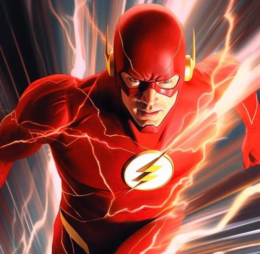 Flash Character Action (2) Print Poster