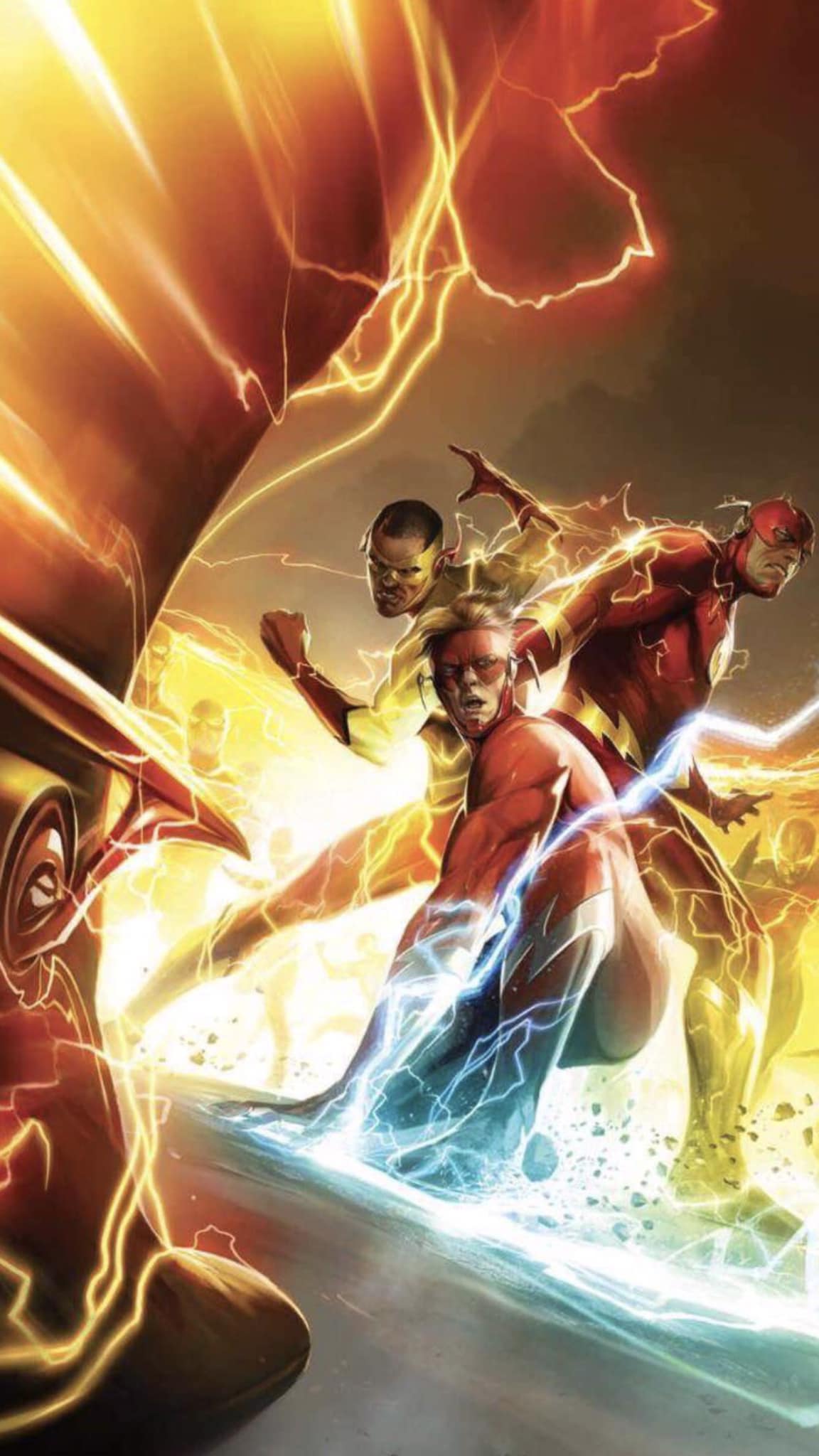 Flash Family Speedsters Print Poster