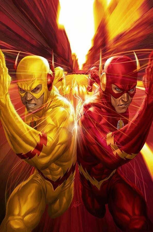 Flash Hero Duel Print Poster