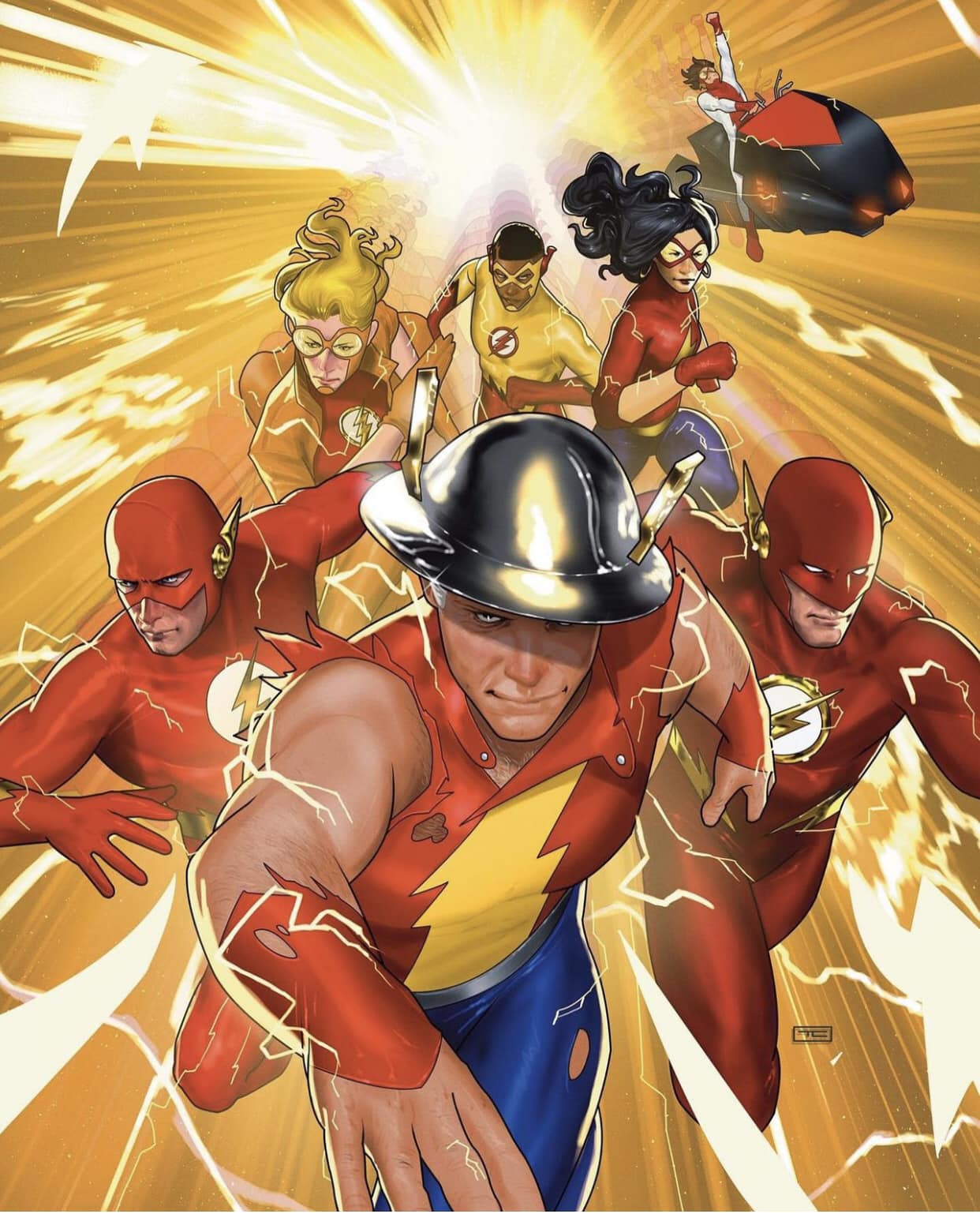 Flash Heroes Action Collage Jigsaw Puzzle