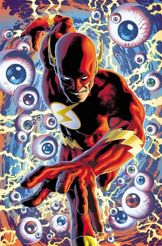 Flash Illustration Action Cheerful Print Poster