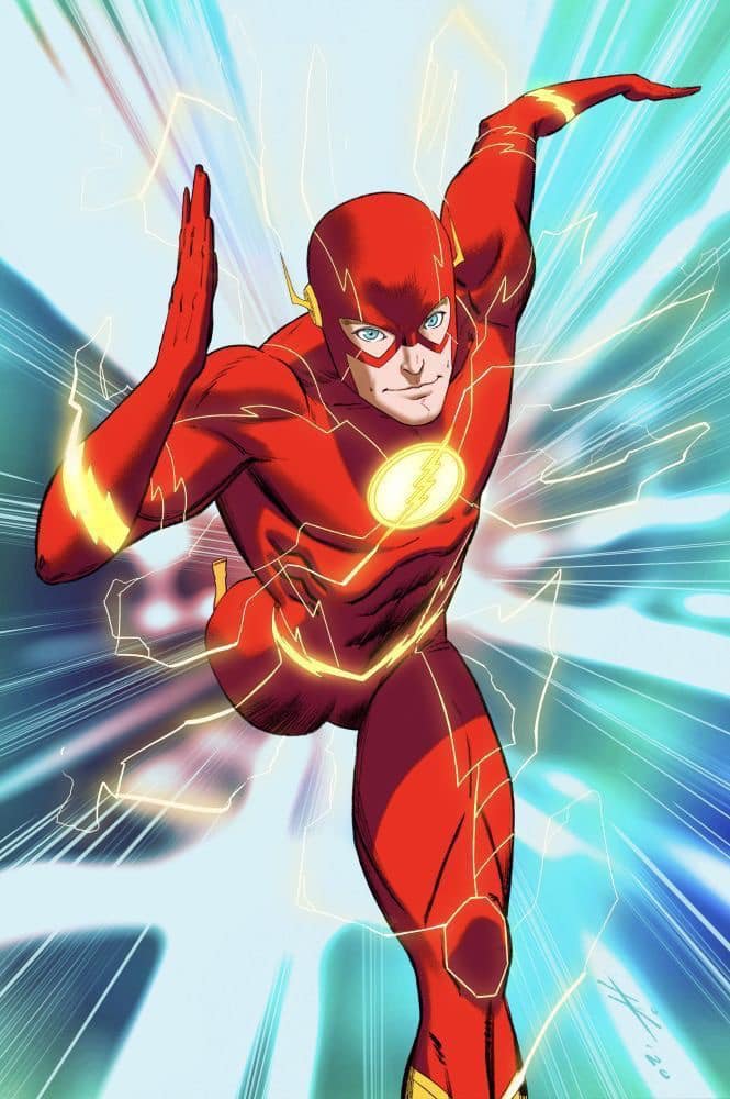 Flash Running Action (2) Print Poster