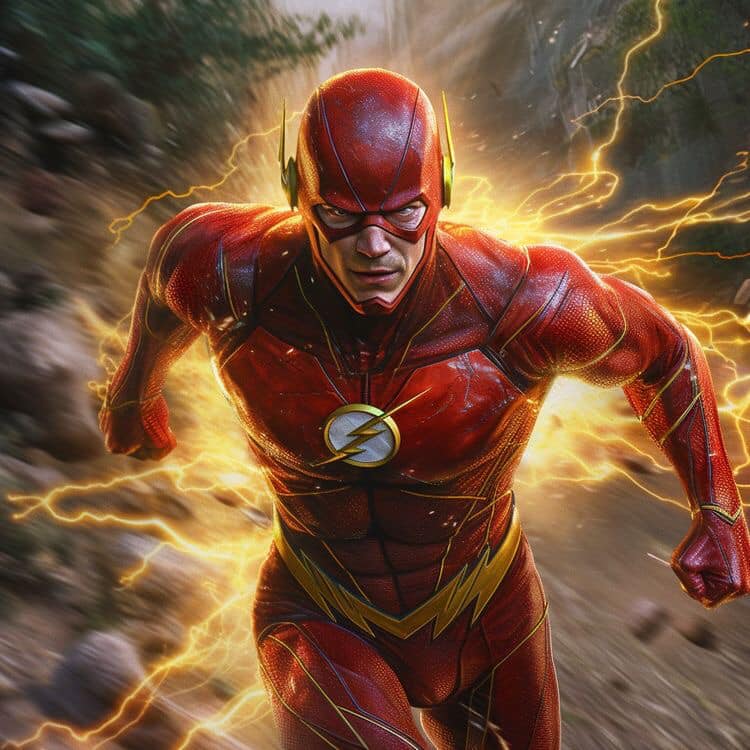 Flash Running Action Jigsaw Puzzle
