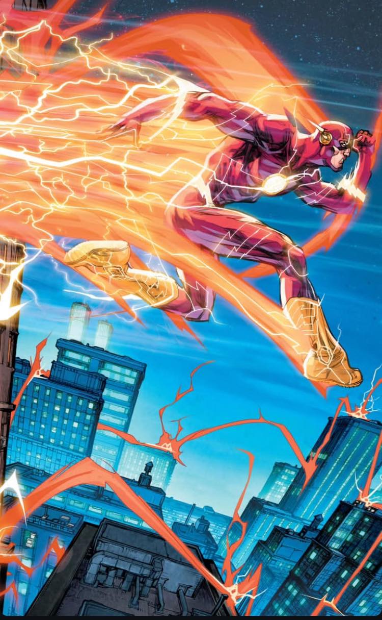 Flash Superhero Action Scene (2) Jigsaw Puzzle