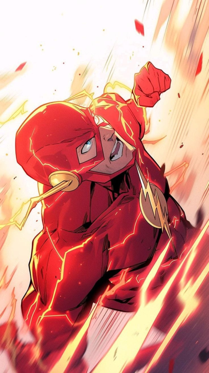 Flash 2345 Print Poster