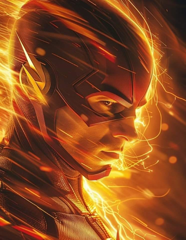 Flash Lightning Speed 231 Print Poster