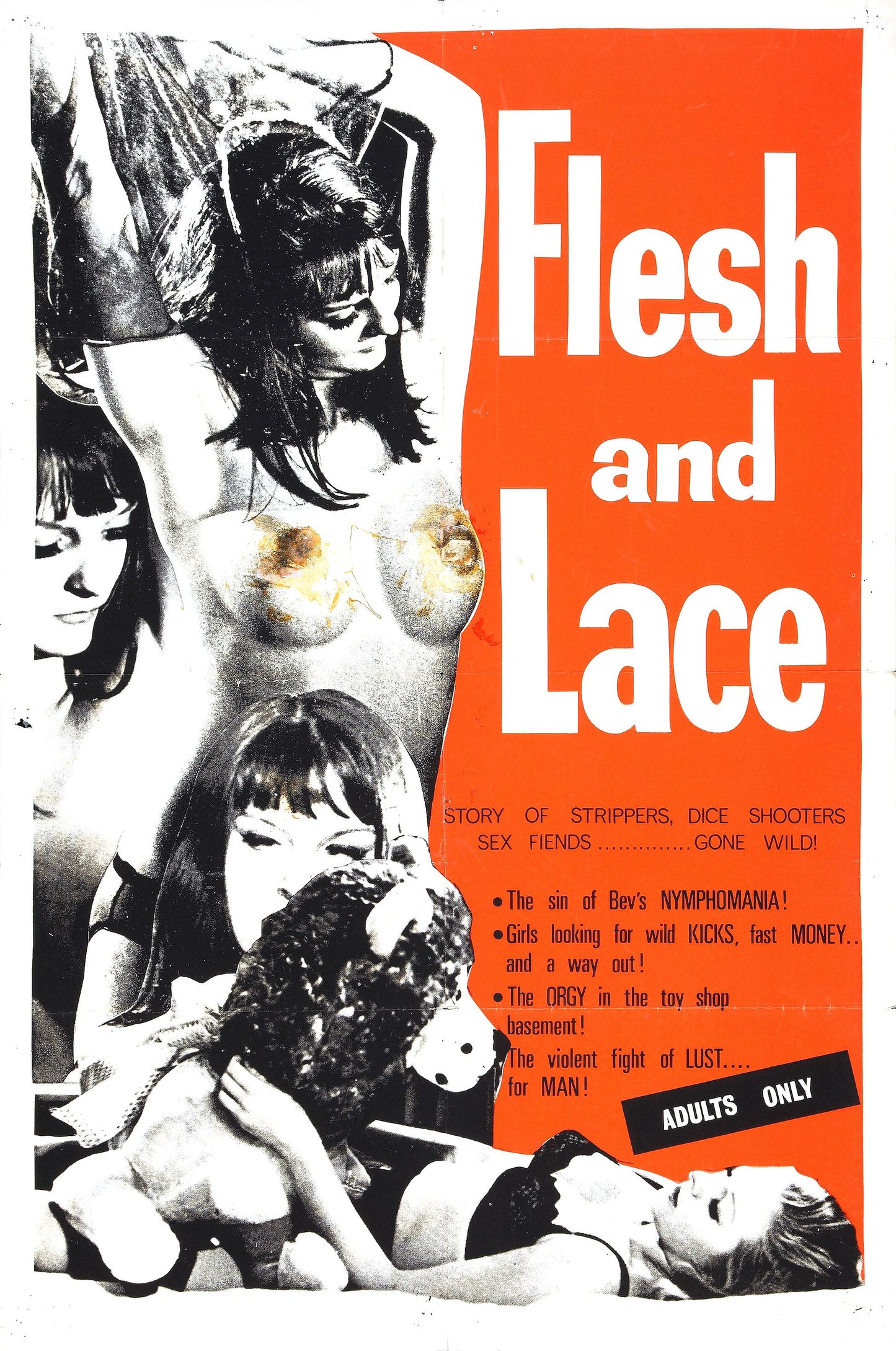 Flesh And Lace 01 Movie Magnet