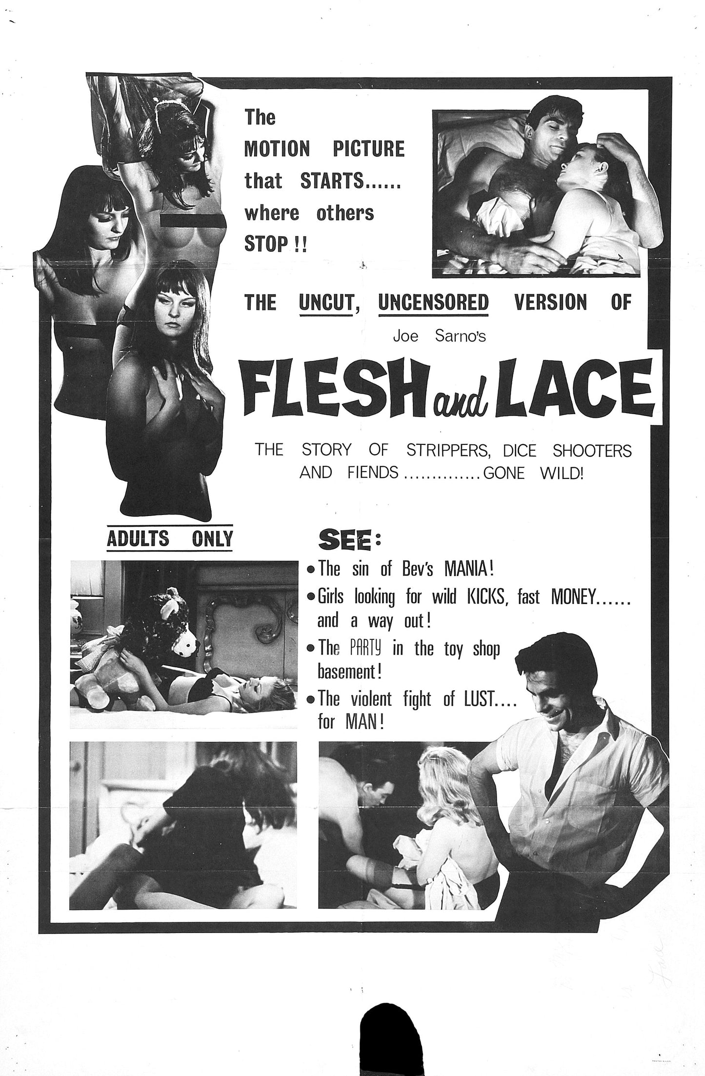 Flesh And Lace 02 Movie Magnet