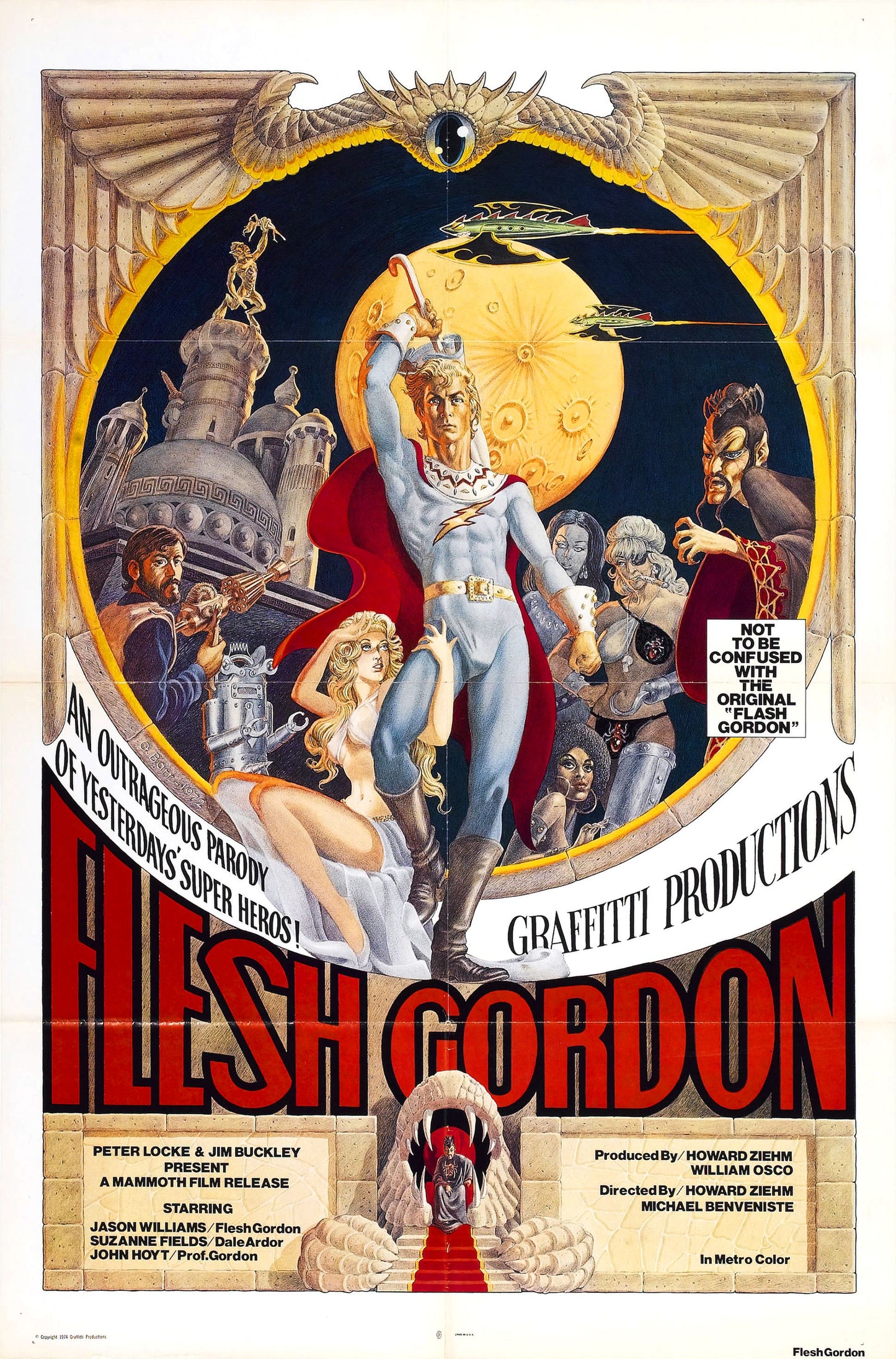 Flesh Gordon 01 Movie Magnet