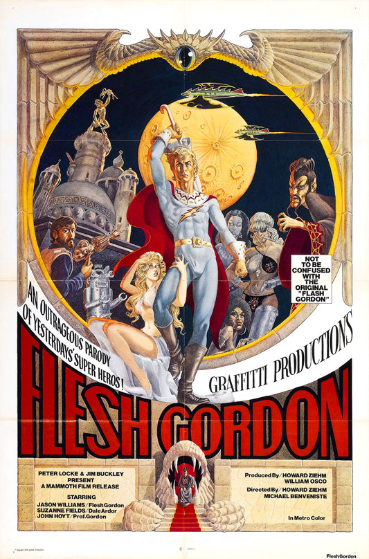 Flesh Gordon 01 Movie Magnet