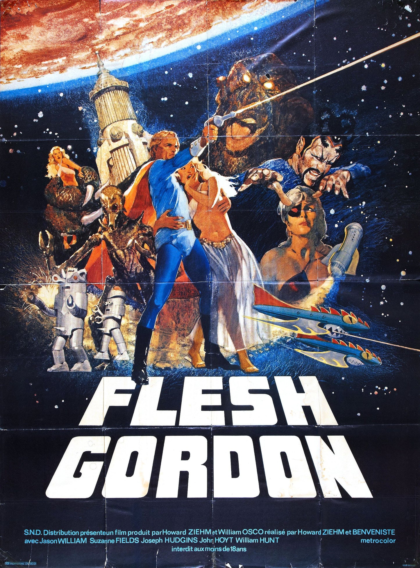 Flesh Gordon 03 Movie Magnet