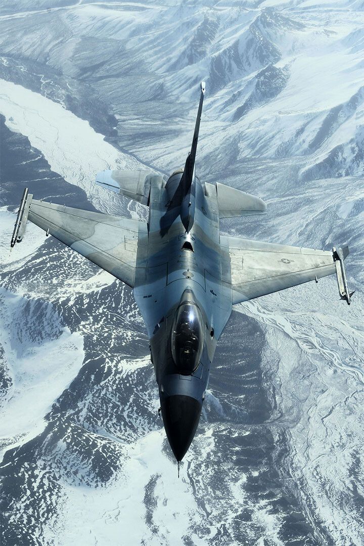 Flies An F16 Falcon Aircraft Fighter Pilot Excitement Wall Home Jigsaw Puzzle