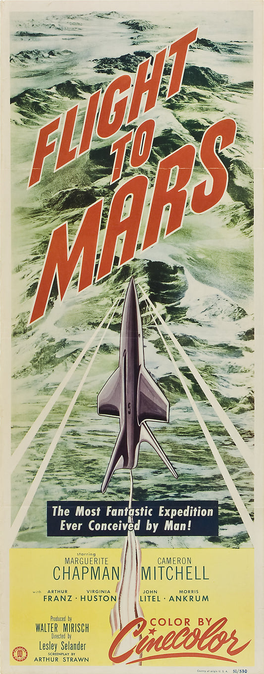 Flight To Mars 02 Movie Magnet
