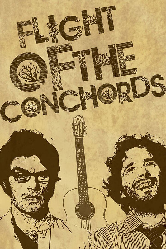 Flight Of The Conchords Comedians Music Duo Art Home Decor Jigsaw Puzzle