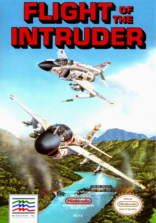 Flight Of The Intruder (Usa) Nes Print Poster