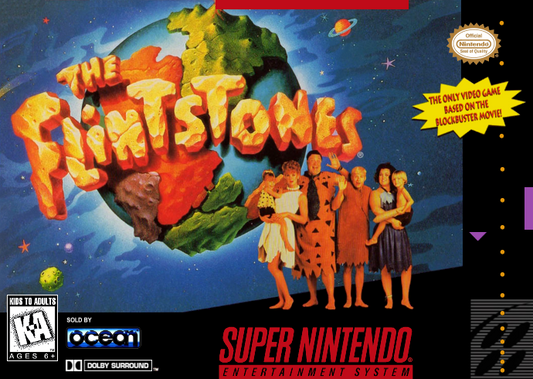 Flintstones, The (Usa) Snes Print Poster
