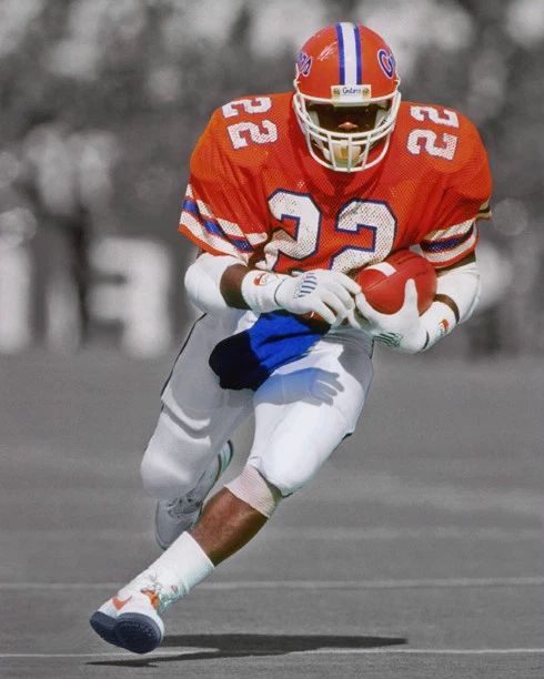 Florida Gators Emmitt Smith Glossy Keychain College Spotlight Keychain