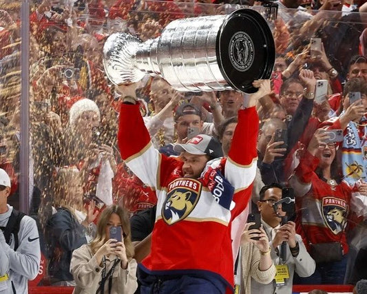 Florida Panthers Aleksander Barkov Glossy Magnet 2024 Stanley Cup Print