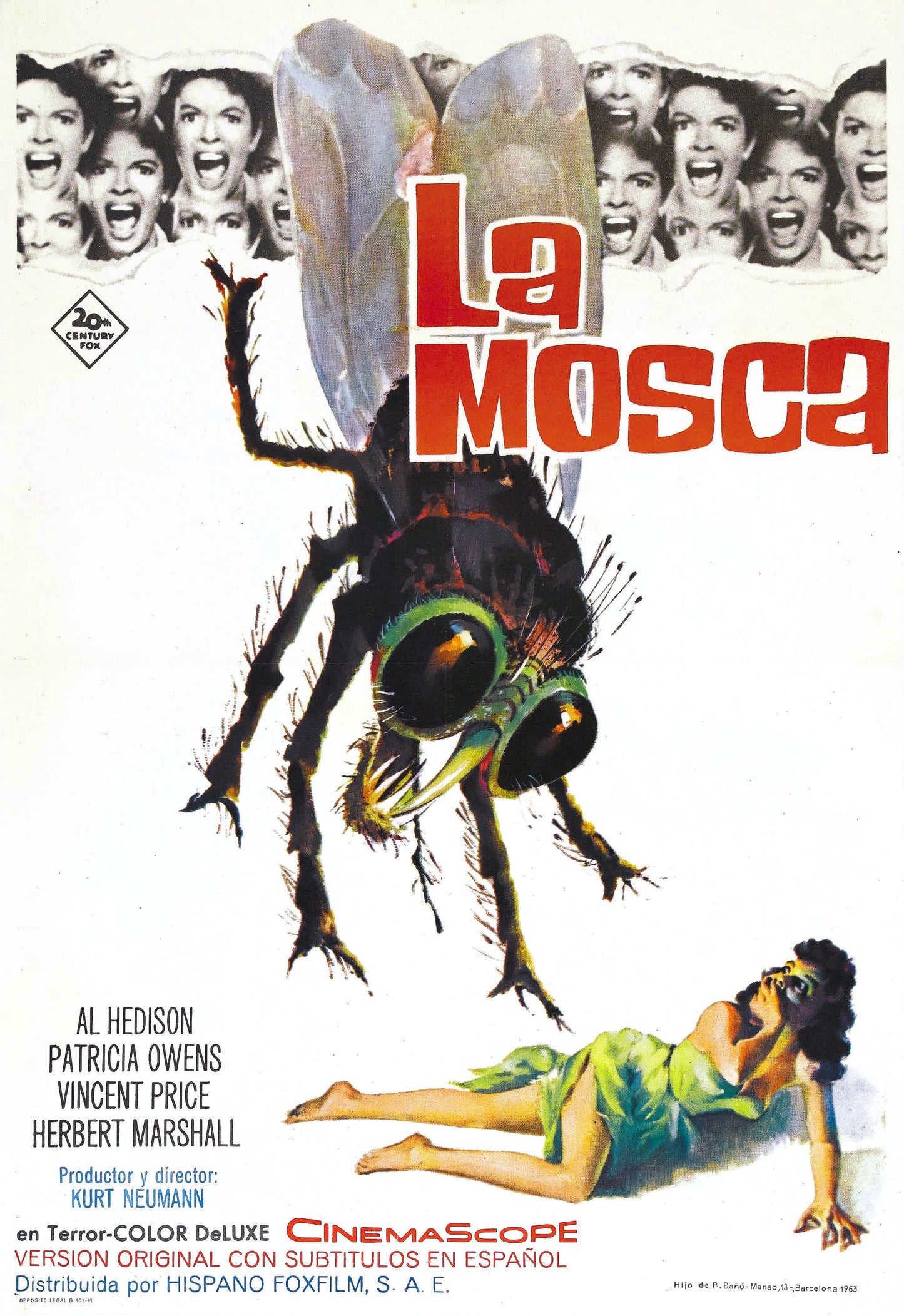 Fly 1958 06 Movie Magnet
