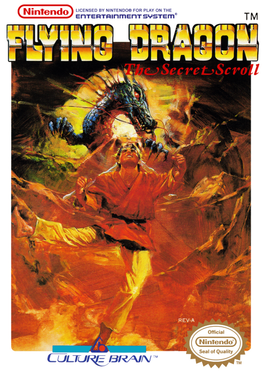 Flying Dragon (Usa) Nes Print Poster