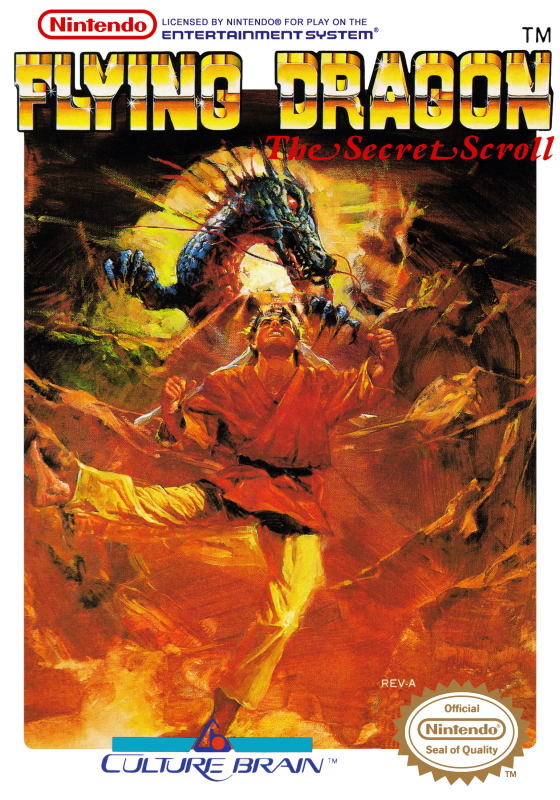 Flying Dragon (Usa) Nes Keychain