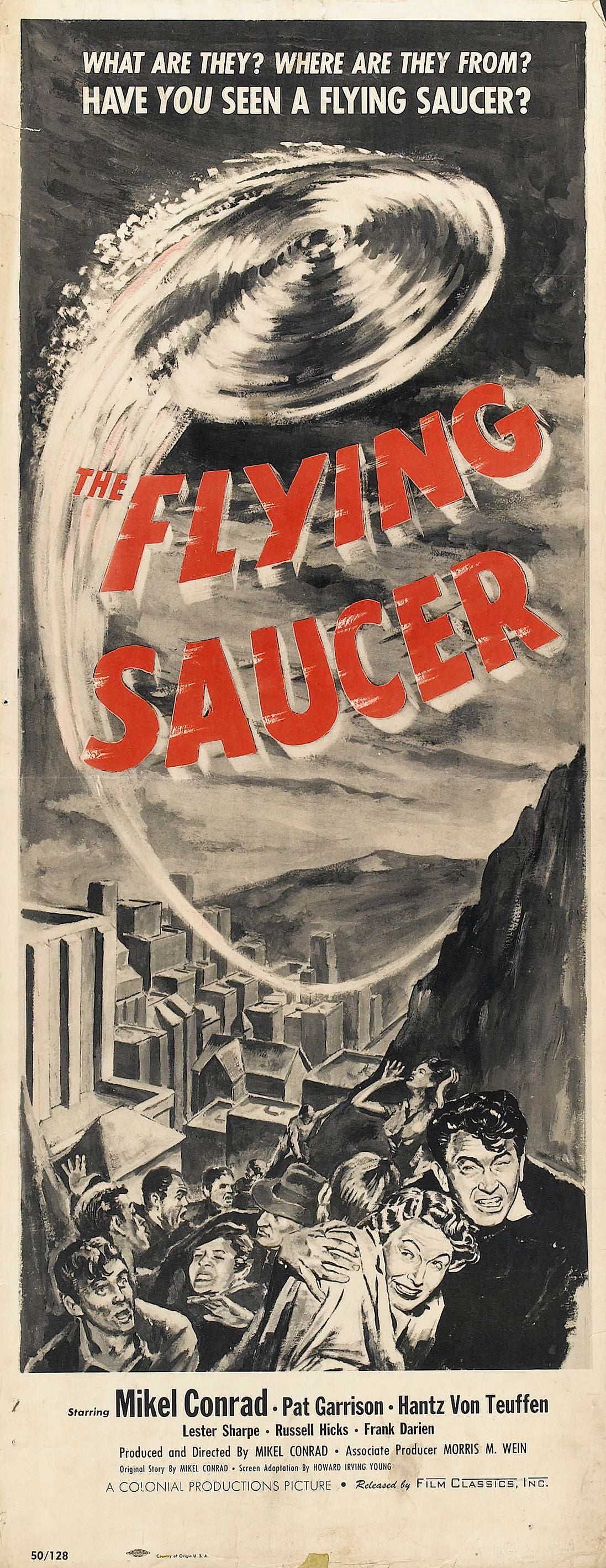 Flying Saucer 01 Movie Magnet