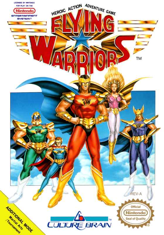 Flying Warriors (Usa) Nes Print Poster