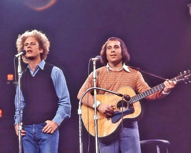 Folk Rock Duo Simon And Garfunkel Glossy Photo Print Poster 1