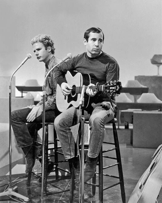 Folk Rock Duo Simon And Garfunkel Glossy Photo Print Poster 2