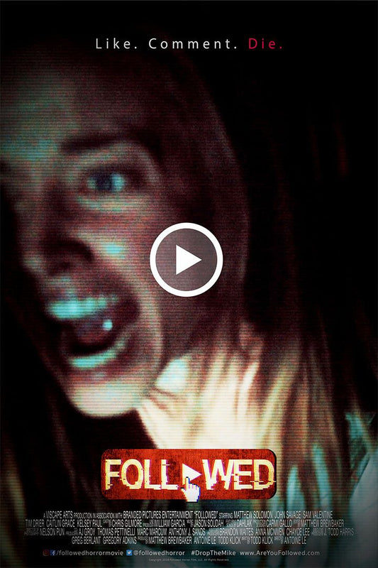 Followed 2020 Movie Horror Thriller Print Jigsaw Puzzle