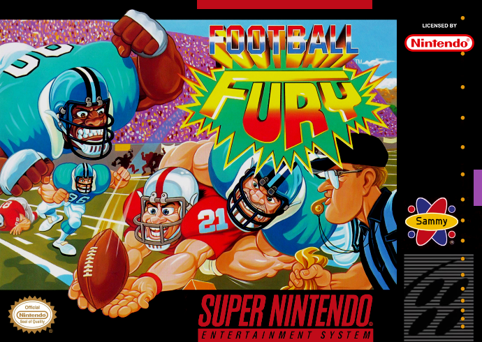 Football Fury (Usa) Snes Keychain