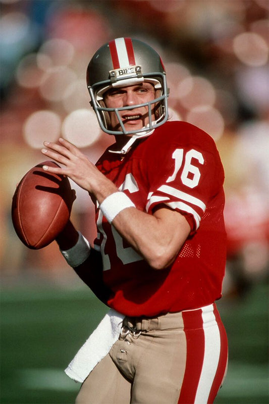 Football Joe Montana Athlete Kansas City Wall Decor Jigsaw Puzzle
