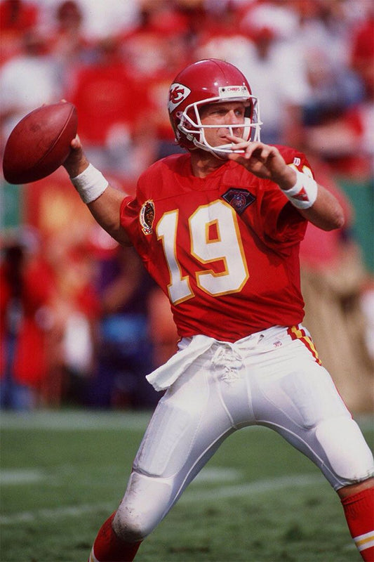 Football Joe Montana Kansas City Jigsaw Puzzle