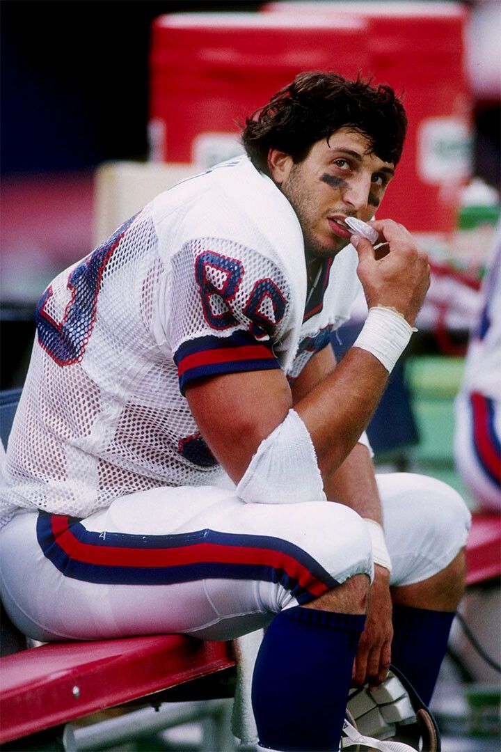Football Player Mark Bavaro Print Painting Jigsaw Puzzle