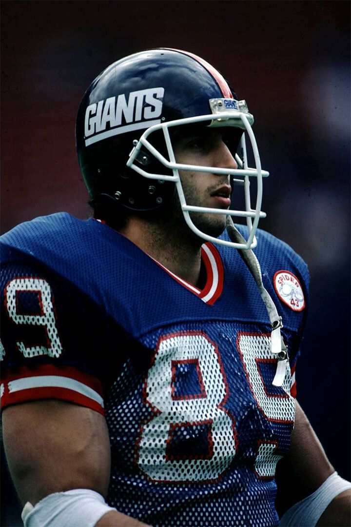 Football Player Mark Bavaro Sports Painting Jigsaw Puzzle